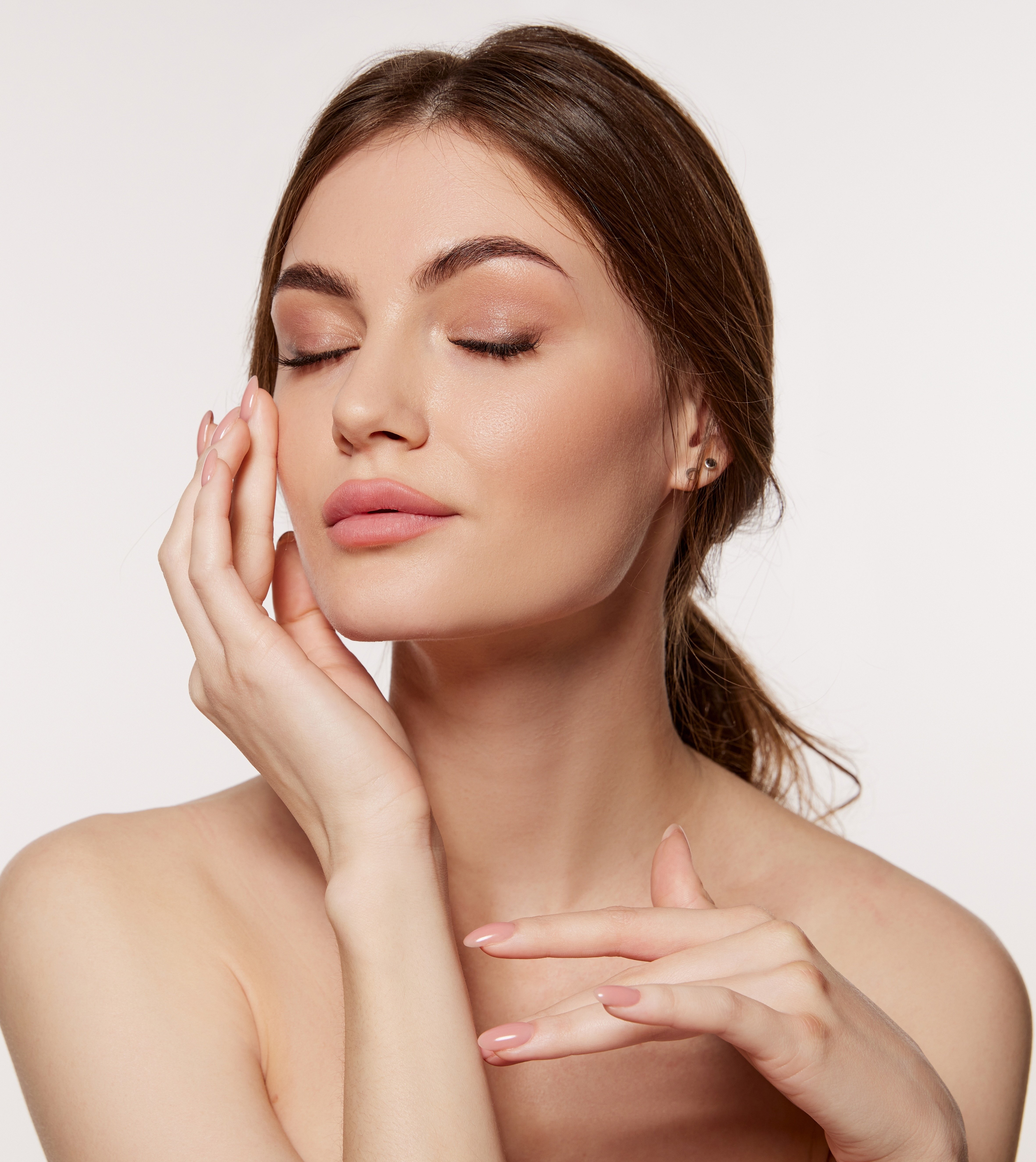 Collagen stimulating injectable Sculptra treatment process