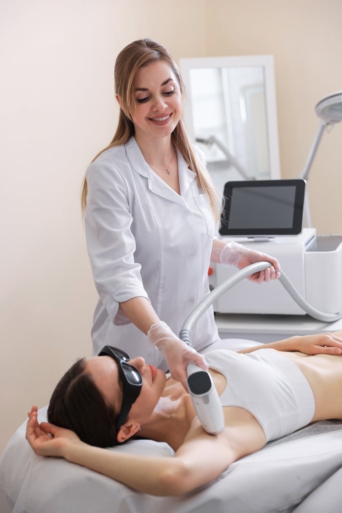 Before and after BBL® photofacial for facial pigmentation and improved skin clarity