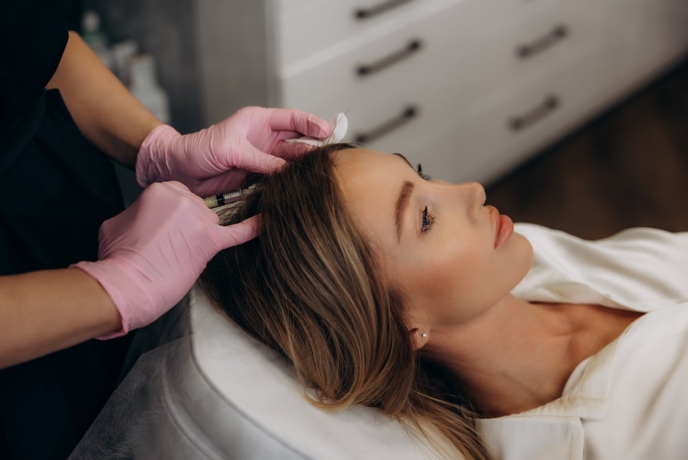Hair restoration scalp treatment at CFR Aesthetics in Chattanooga TN